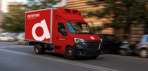 Aramex reefer truck, cold chain logistics