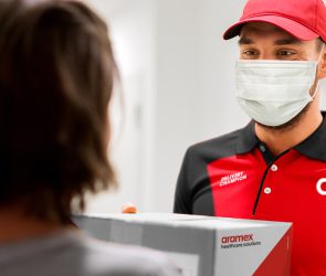 Aramex courier healthcare logistics