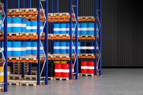 Warehouse of chemical company