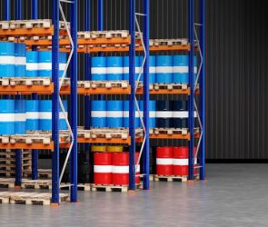 Warehouse of chemical company